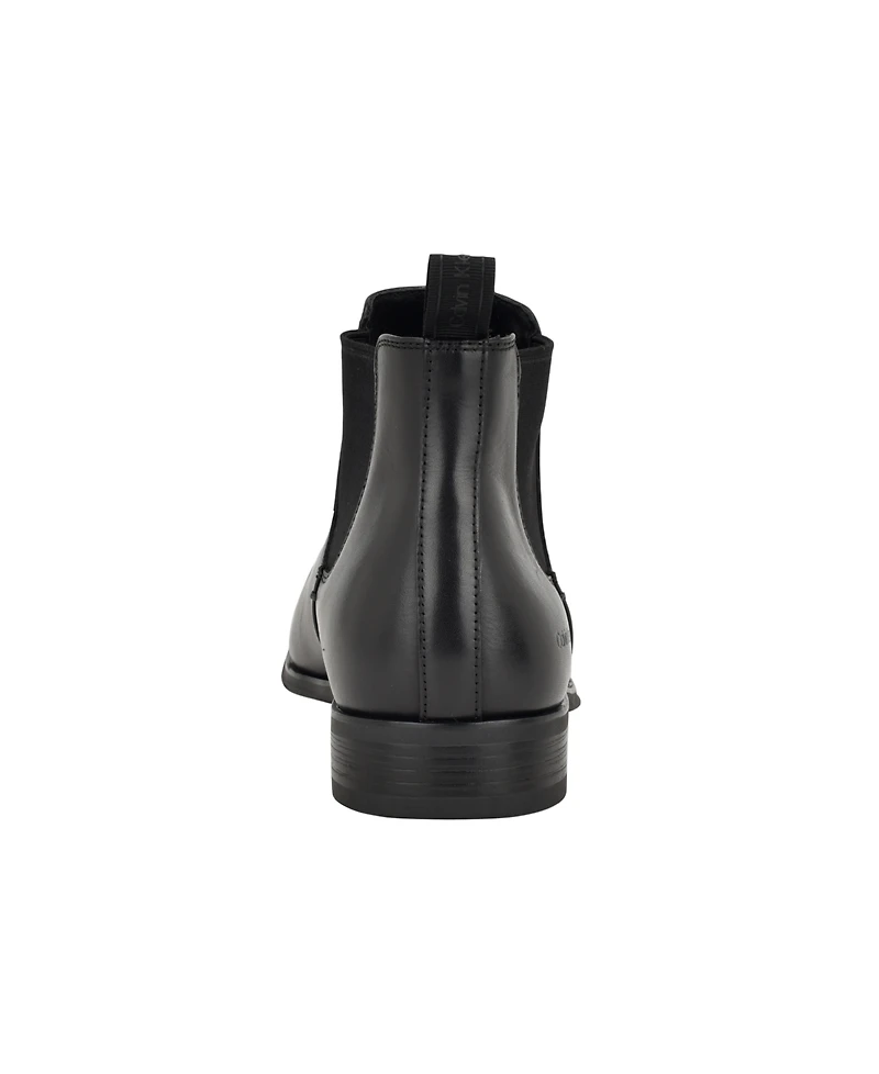 Calvin Klein Men's Donto Slip-On Pointy Toe Boots