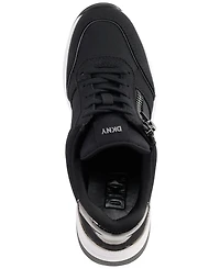 Dkny Kaden Lace-Up Zip Wedge Sneakers