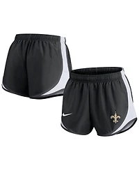 Women's Nike Black New Orleans Saints Performance Tempo Shorts