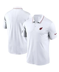 Men's Nike White Arizona Cardinals Sideline Victory Performance Polo Shirt