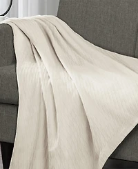 Superior Diamond Pattern All Season Woven Cotton Blanket, Full/Queen