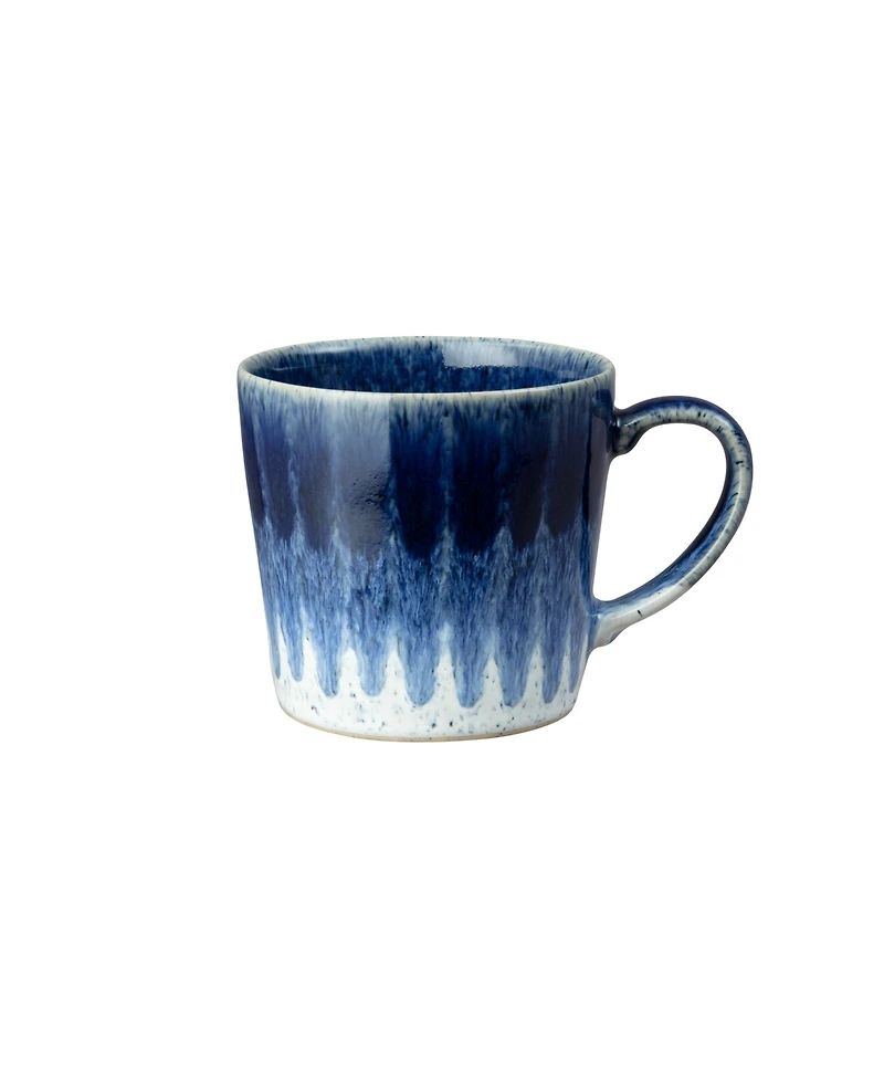 Denby Studio Blue Accent Set of 2 Mugs, Service for 2