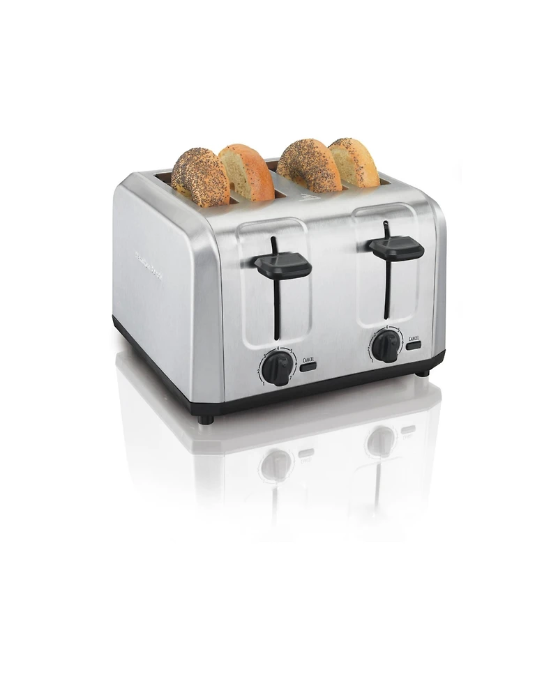 Hamilton Beach Brushed Stainless Steel 4 Slice Toaster - 24910G