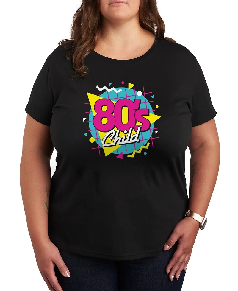 Hybrid Apparel Trendy Plus Retro 80's Graphic T-shirt