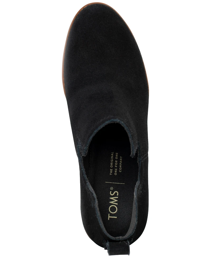 Toms Women's Kallie Wide-Width Wedge Booties