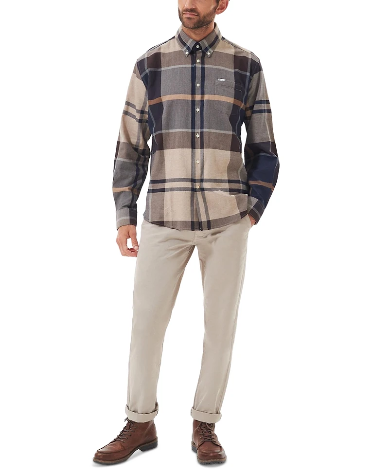 Barbour Men's Regular-Fit Bearpark Plaid Shirt