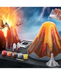 Discovery #Mindblown Do-It-Yourself Volcano Science Lab, 12 Piece Paint and Play Eruption Kit