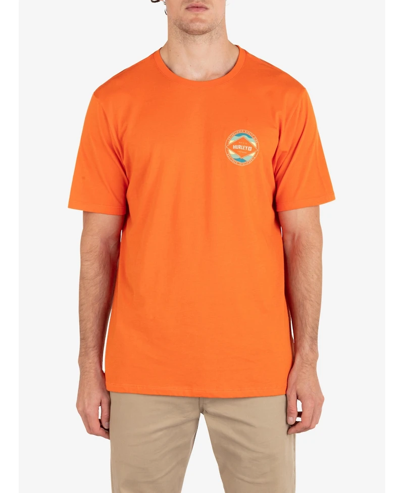 Hurley Men's Everyday Wavvy Short Sleeve T-shirt