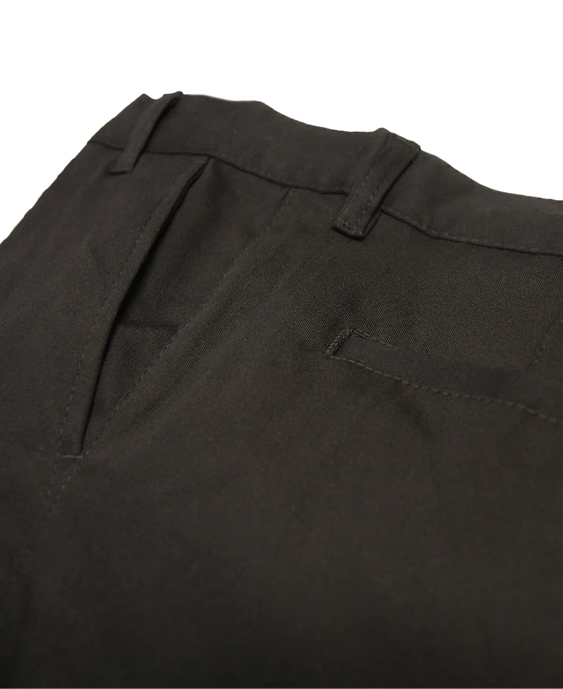 Galaxy By Harvic Men's Slim Fitting Cotton Flex Stretch Chino Shorts, Pack of 2