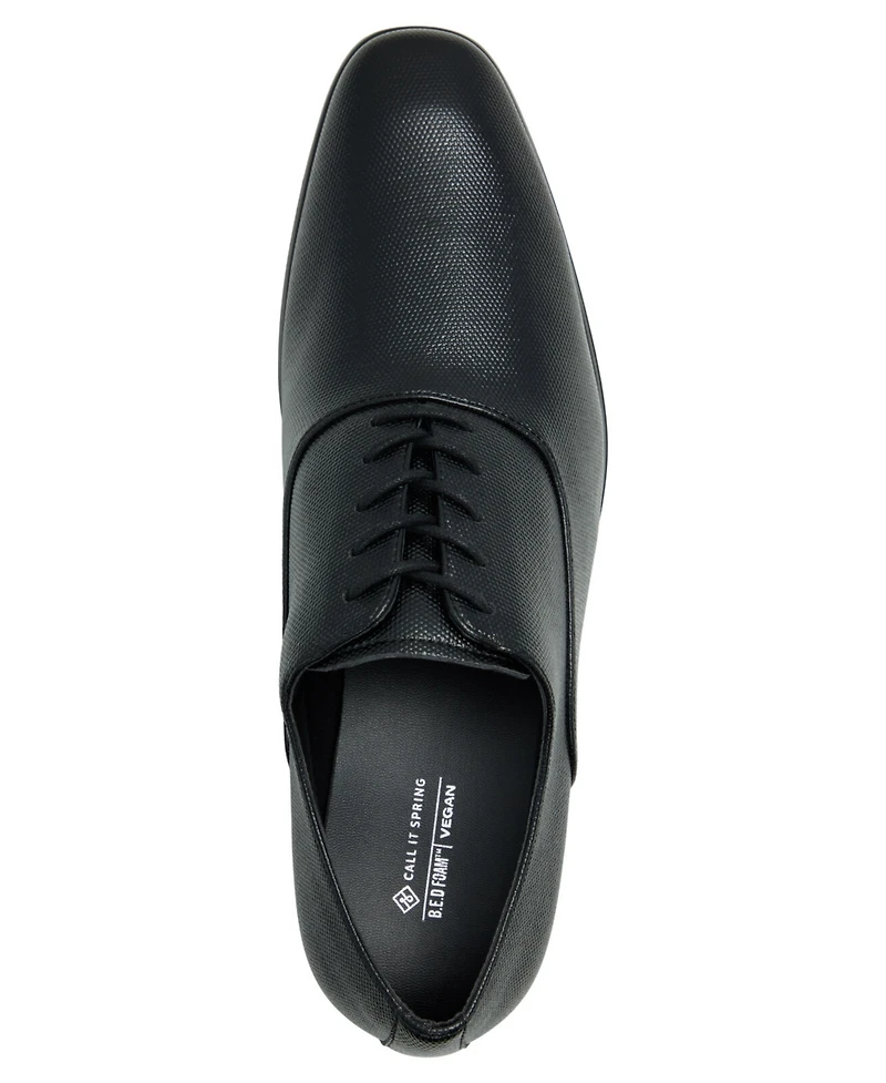 Call It Spring Men's Jonathan Lace Up Oxford Dress Shoes