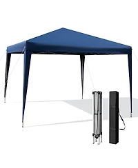 Patio 10x10ft Outdoor Instant Pop-up Canopy Folding Sun Shelter Carry Bag