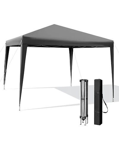 Patio 10x10ft Outdoor Instant Pop-up Canopy Folding Sun Shelter Carry Bag
