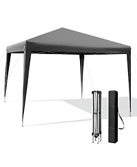 Patio 10x10ft Outdoor Instant Pop-up Canopy Folding Sun Shelter Carry Bag