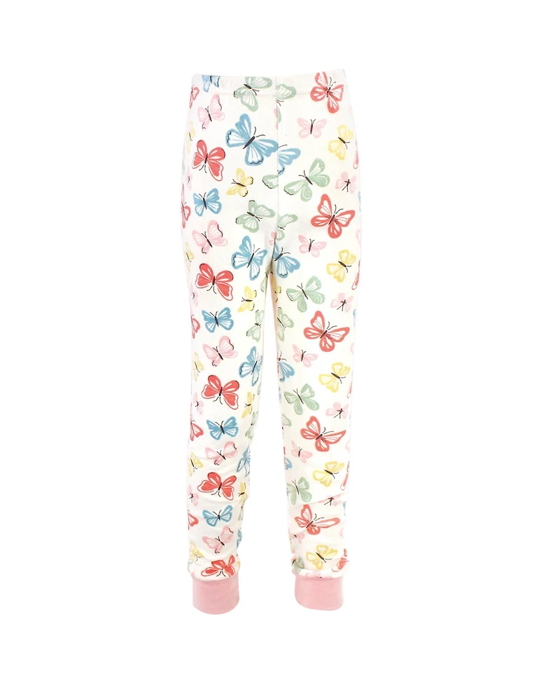 Touched by Nature Toddler Girls Snug Natural Cotton Sleepwear Set