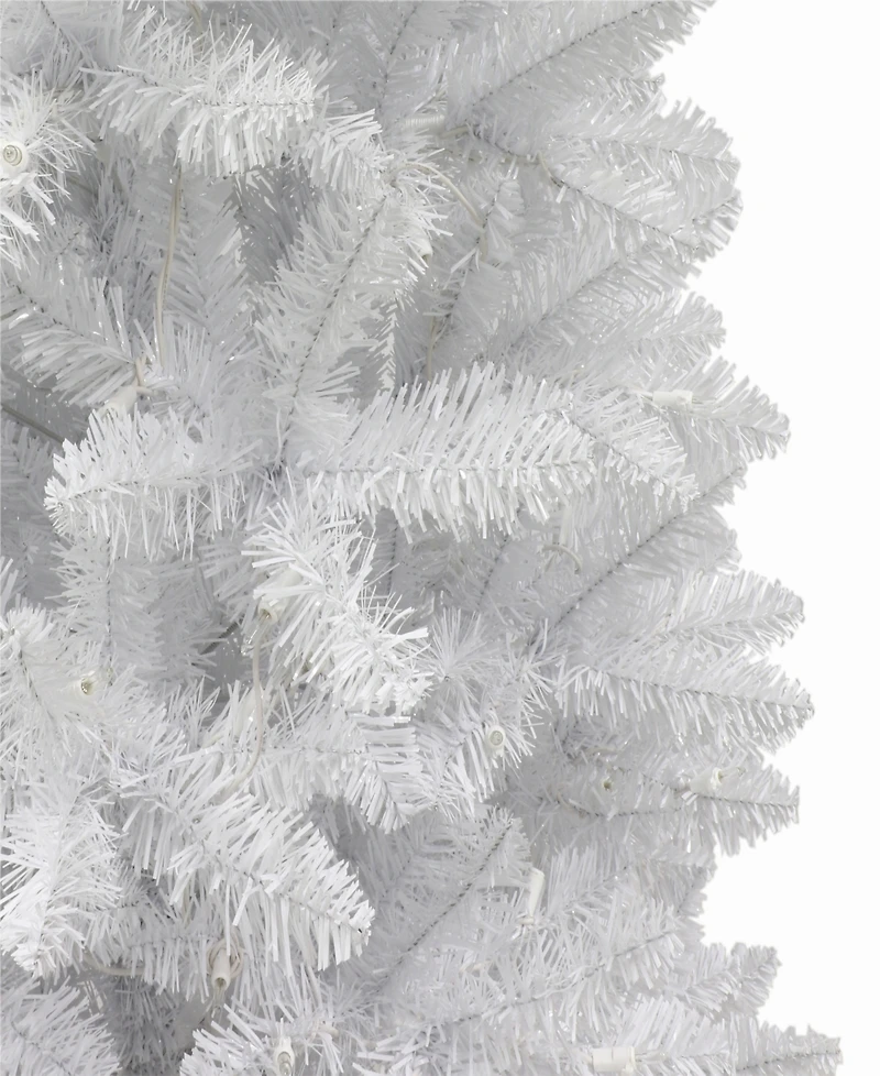 Puleo 6' Pre-Lit Carson Artificial Pine Tree