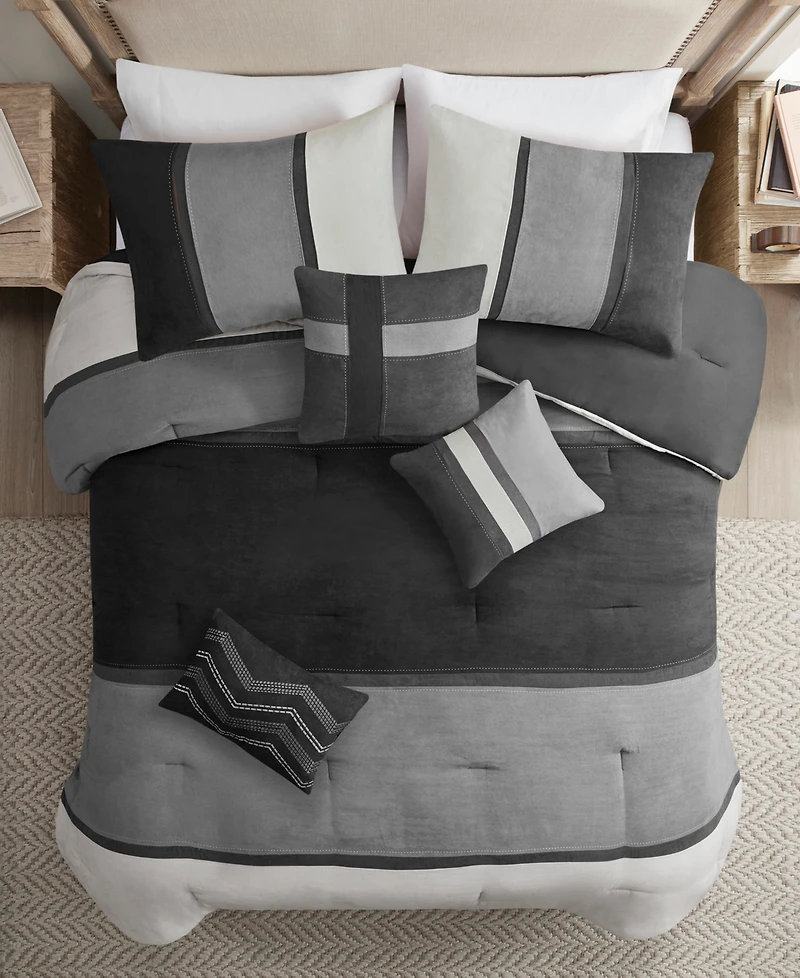 Madison Park Palisades 7-Pc. Comforter Set, California King
