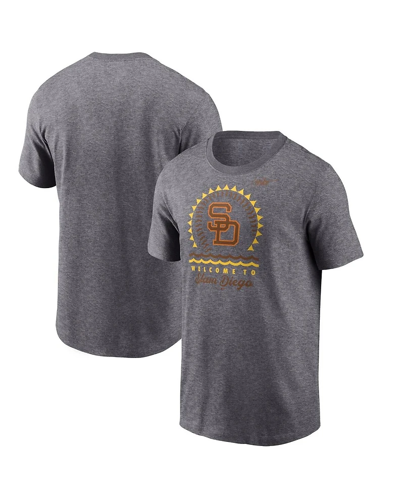 Men's Nike Gray San Diego Padres Sun Hometown T-shirt