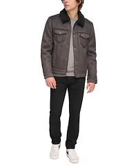 Levi's Men's Relaxed-Fit Faux-Shearling Trucker Jacket