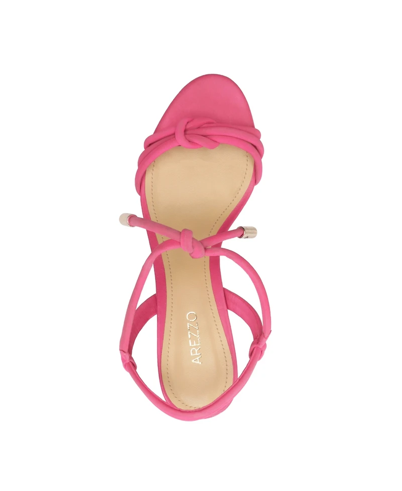 Arezzo Women's Camila Mid Block Heel Sandals