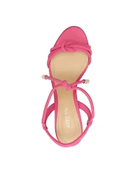 Arezzo Women's Camila Mid Block Heel Sandals
