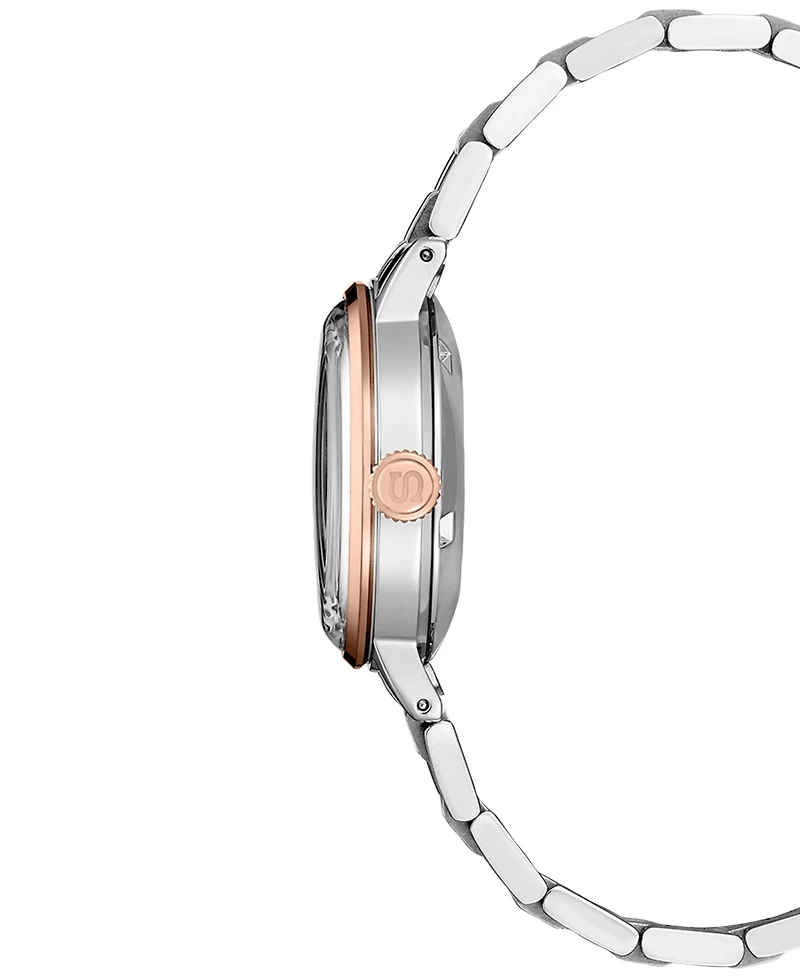 Seiko Women's Automatic Presage Diamond (1/10 ct. t.w.) Stainless Steel Bracelet Watch 30mm