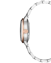 Seiko Women's Automatic Presage Diamond (1/10 ct. t.w.) Stainless Steel Bracelet Watch 30mm