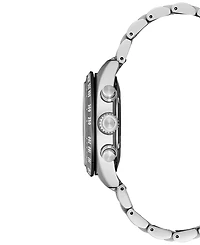 Seiko Men's Chronograph Prospex Speedtimer Solar Stainless Steel Bracelet Watch 39mm