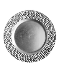 American Atelier Hammered Charger Plate 12 Piece Dinnerware Set, Service for 12