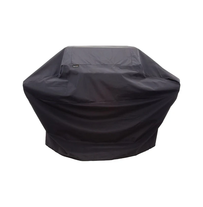 Char-Broil Black Grill Cover For Designed to fit 5 6 or 7 Burner Gas Grills X-Large 72 in. W x 42