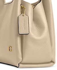 Coach Lana Small Polished Pebble Leather Shoulder Bag 23