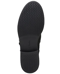 Clarks Women's Camzin Pace Ruched Zip Ankle Booties