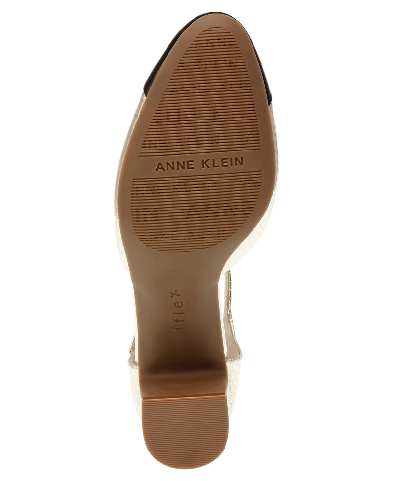 Anne Klein Women's Pearle Block Heel Dress Pumps