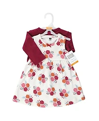 Hudson Baby Toddler Girls Essential Cotton Dress and Sweater Collection