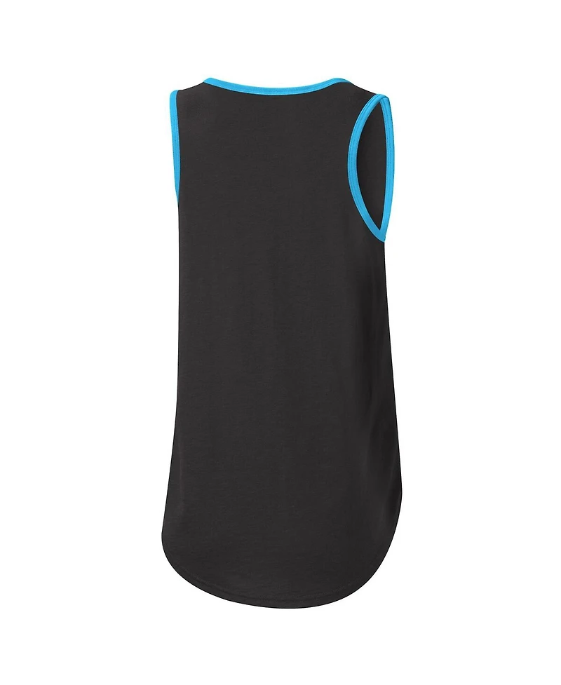 Women's G-iii 4Her by Carl Banks Black Martin Truex Jr A Game Scoop Neck Tank Top