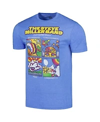 Men's Heather Powder Blue Steve Miller Band Your Saving Grace T-shirt