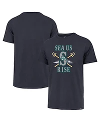 Men's '47 Brand Navy Seattle Mariners Hr Celebration T-shirt