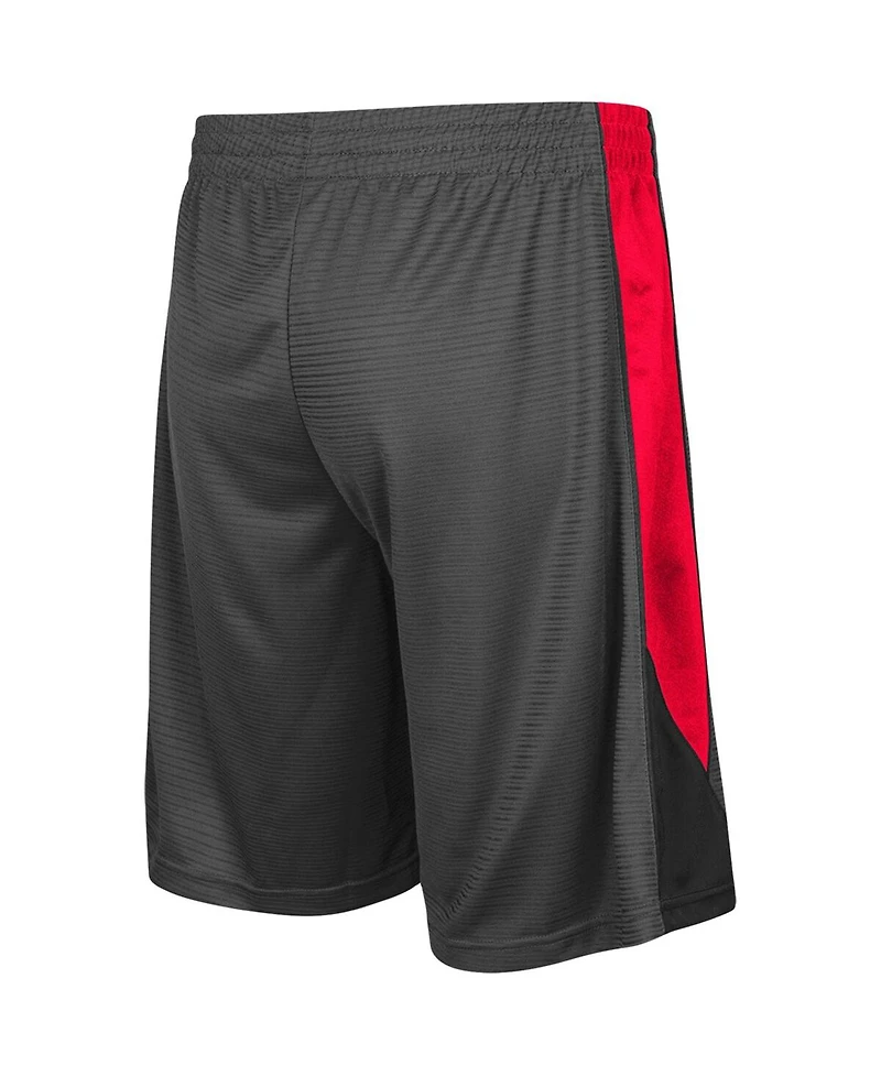 Men's Colosseum Charcoal Rutgers Scarlet Knights Turnover Shorts