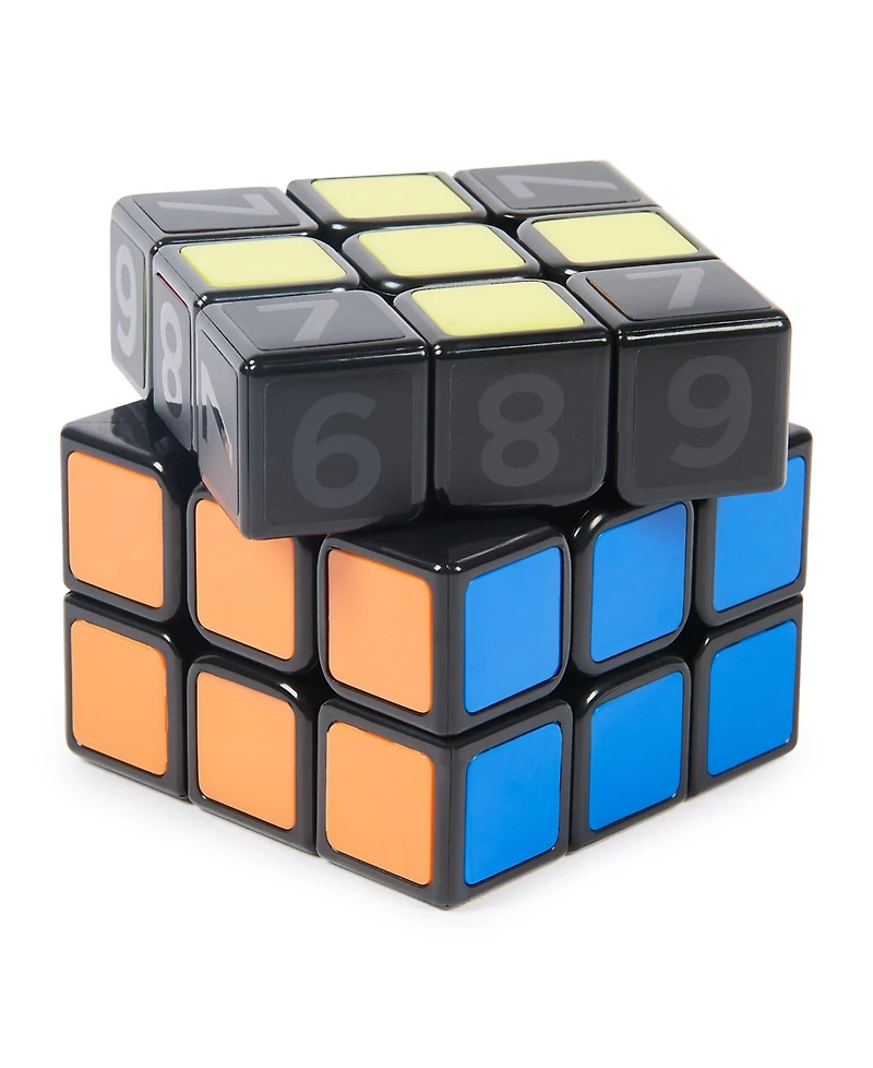 Rubik's Coach Cube, Learn To Solve 3x3 Cube with Stickers, Guide, Videos Stress Relief Fidget Toy