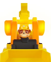 Rubble & Crew, Bark Yard Deluxe Bulldozer Construction Truck Toy with Lights