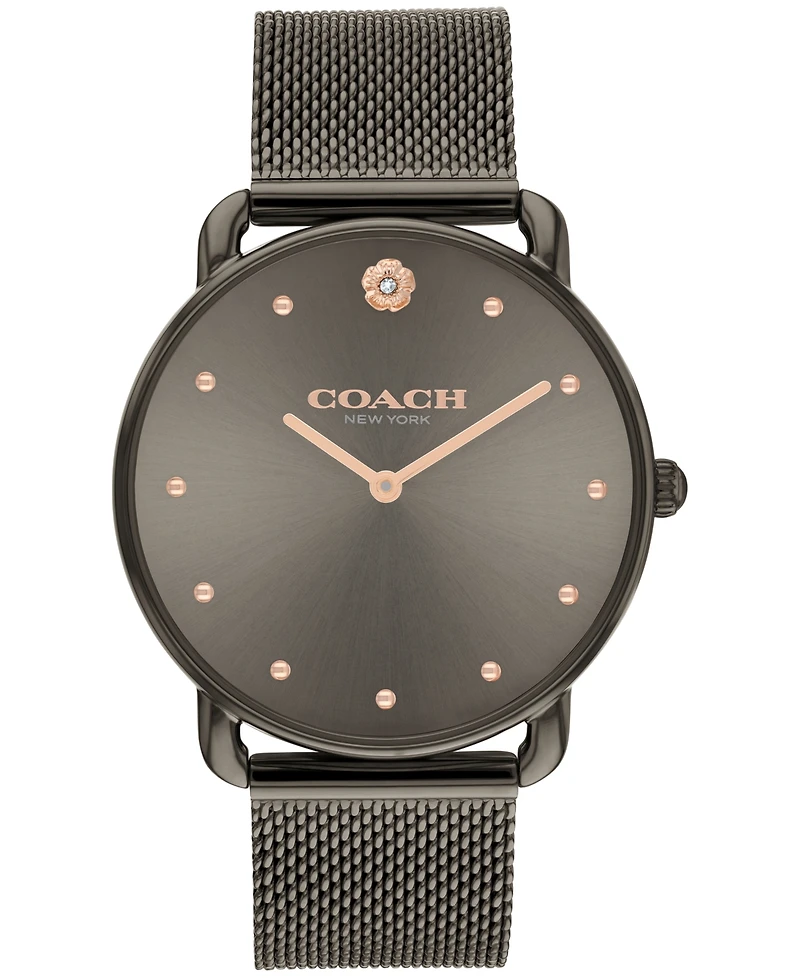Coach Women's Elliot Stainless Steel Mesh Bracelet Watch 36mm
