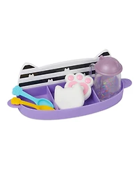 Gabby's Dollhouse, Sprinkle Party Sweet Treat Set, Pretend Play Kitchen Hot Cocoa Party Set with Fruit Sprinkles