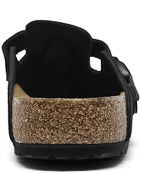 Birkenstock Men's Boston Soft Footbed Suede Leather Clogs from Finish Line