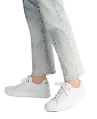 Coach Women's Lowline Lace Up Low Top Signature Sneakers