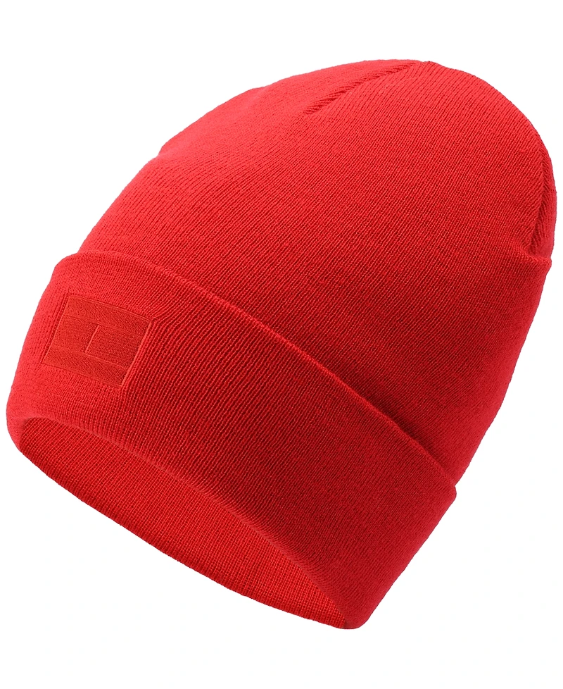Tommy Hilfiger Men's Ghost Logo Embroidered Beanie