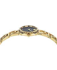Versace Women's Swiss Greca Goddess Gold Ion Plated Stainless Steel Cut-Out Bracelet Watch 28mm