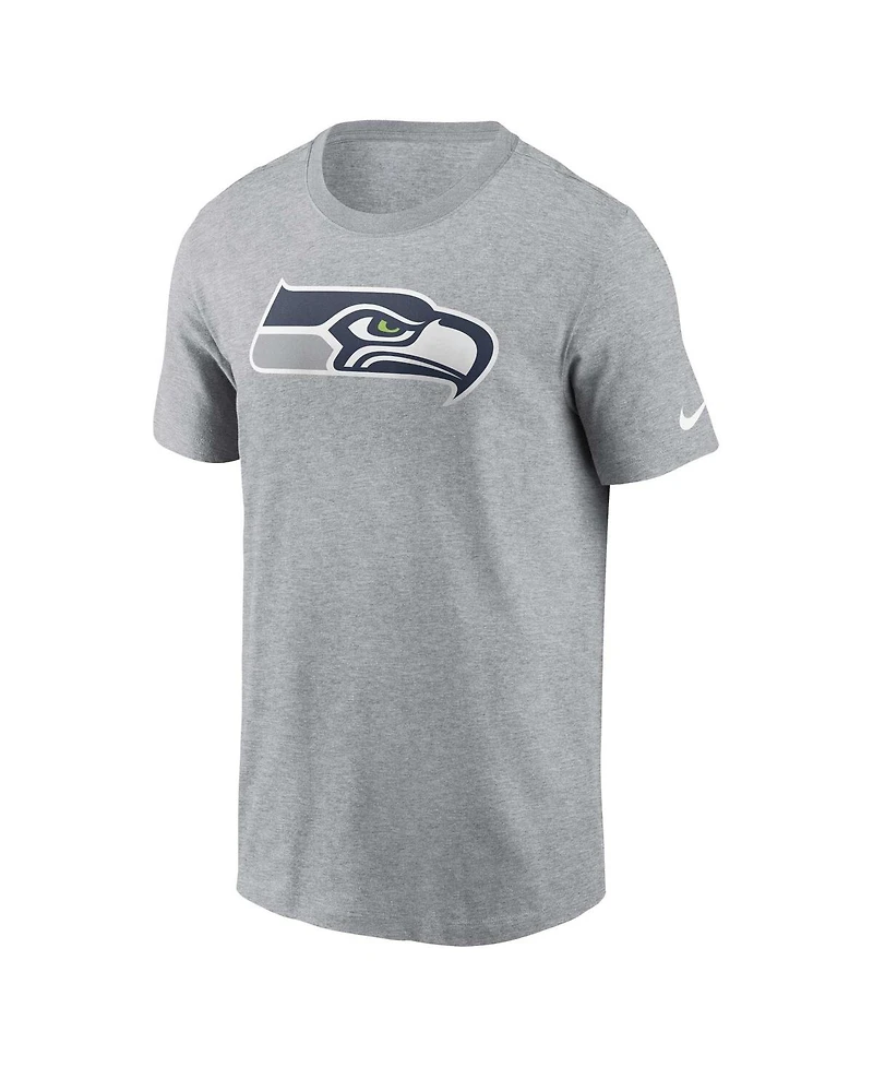 Men's Nike Gray Seattle Seahawks Logo Essential T-shirt