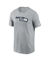 Men's Nike Gray Seattle Seahawks Logo Essential T-shirt