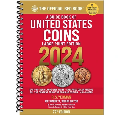 Redbook 2024 Us Coins Lp by Jeff Garrett