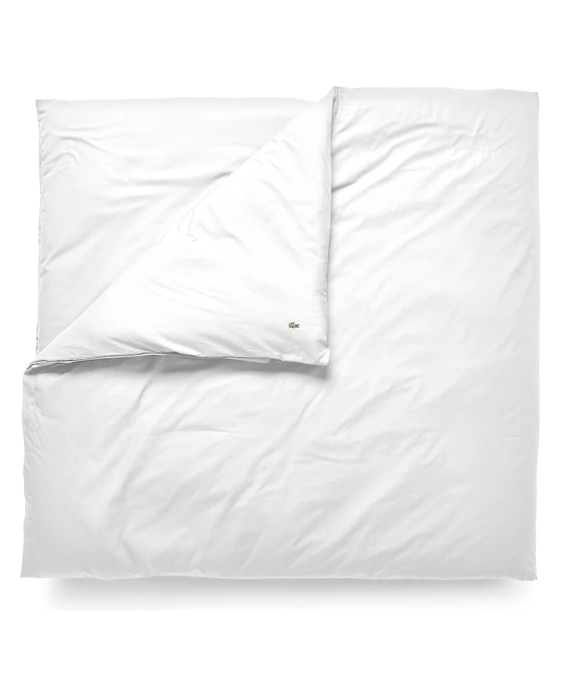 Closeout! Lacoste Home Percale 2 Piece Duvet Cover Set, Twin