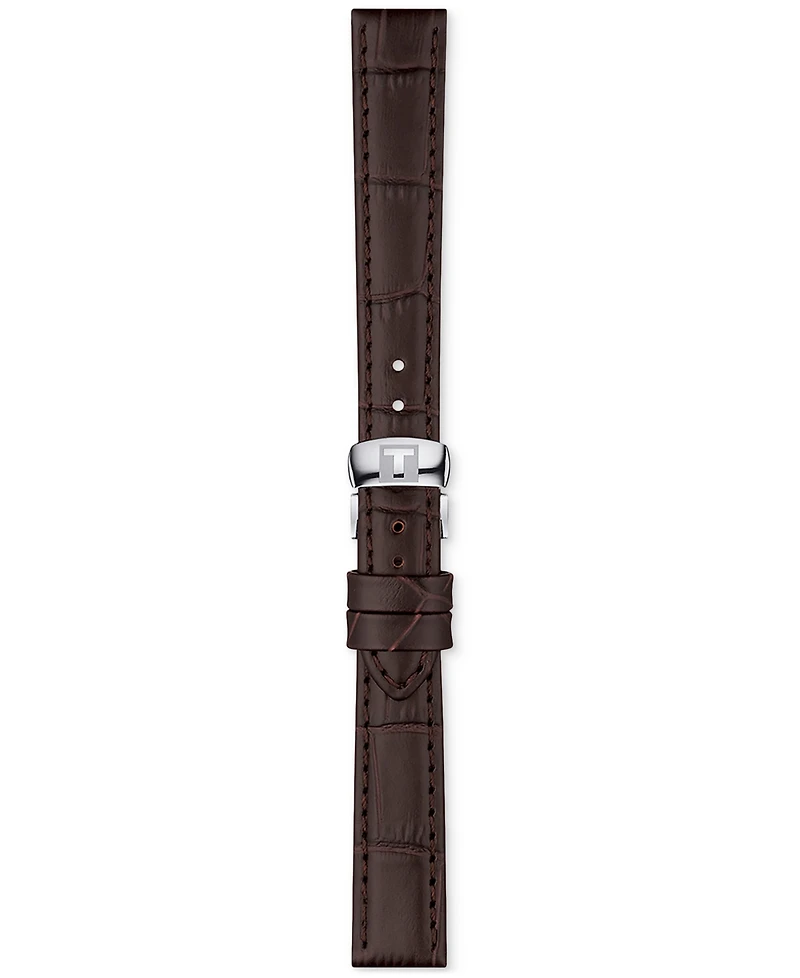 Tissot Women's Swiss Tradition 5.5 Lady Brown Leather Strap Watch 31mm